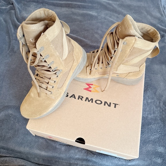 Men's combat Tan Tactical Boots - Picture 6 of 11
